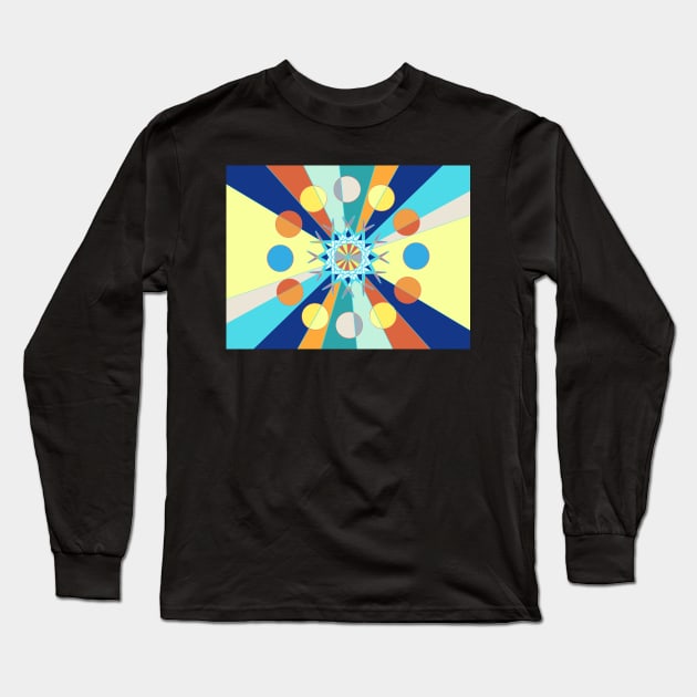 Colourful elegance 20 Long Sleeve T-Shirt by Montanescu